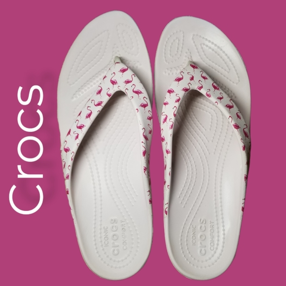 CROCS Shoes Crocs Womens Kadee Ii Embellished Flip Flops Sandals